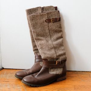 Bass Tweed Riding Boots